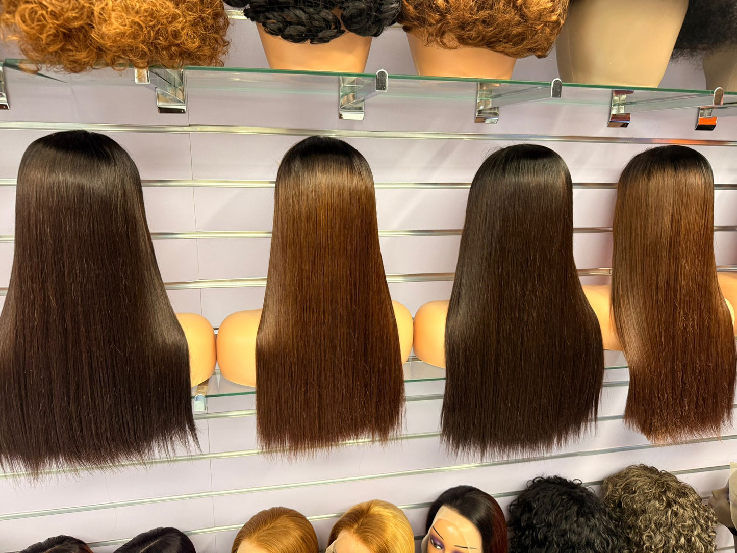 100% glueless Human Hair Straight Wig – 2x6 Lace Closure