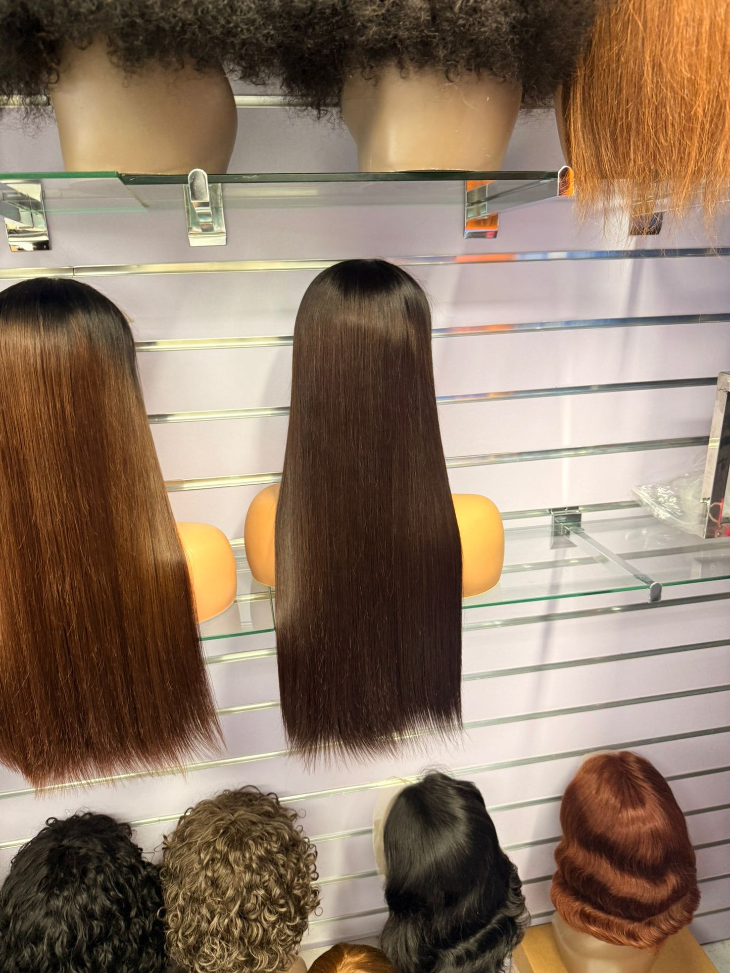 100% glueless Human Hair Straight Wig – 2x6 Lace Closure