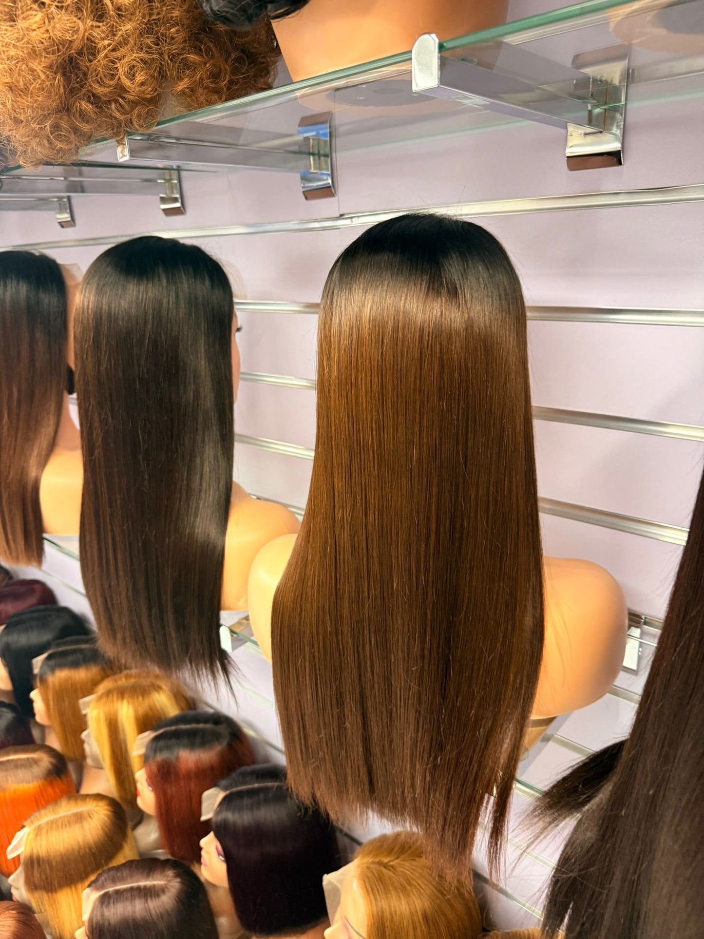 100% glueless Human Hair Straight Wig – 2x6 Lace Closure