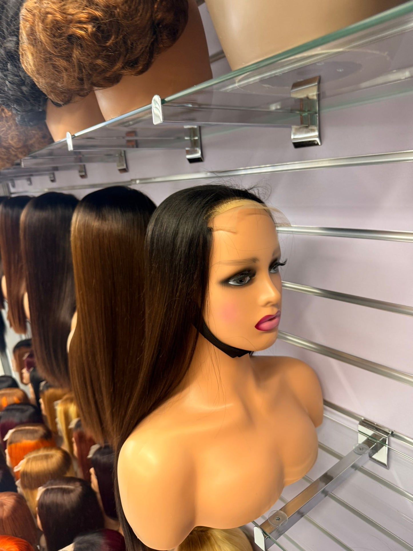 100% glueless Human Hair Straight Wig – 2x6 Lace Closure