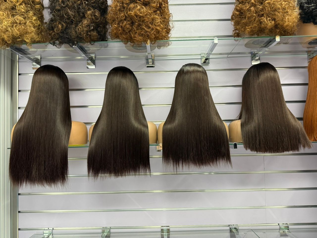 100% glueless Human Hair Straight Wig – 2x6 Lace Closure