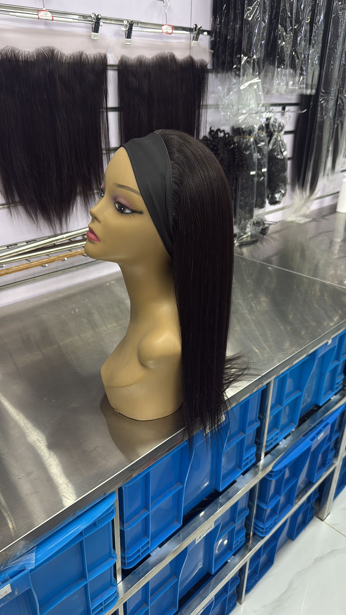 Headband Wig – 100% Human Hair Wear & Go