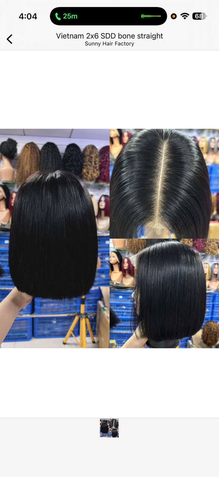 Bob Wig-Best Selling Glueless Vietnamese