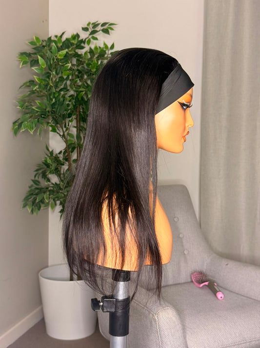 Headband Wig – 100% Human Hair Wear & Go