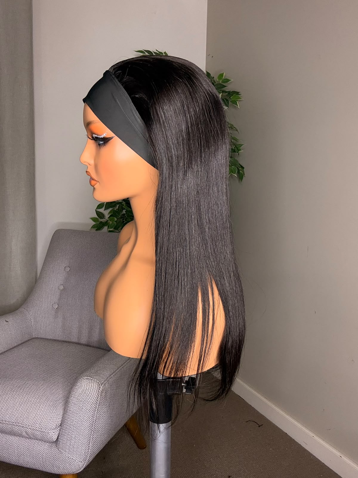Headband Wig – 100% Human Hair Wear & Go
