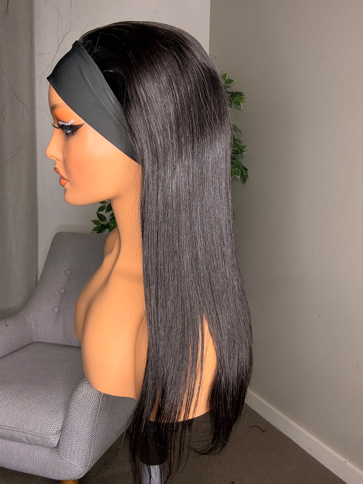 Headband Wig – 100% Human Hair Wear & Go
