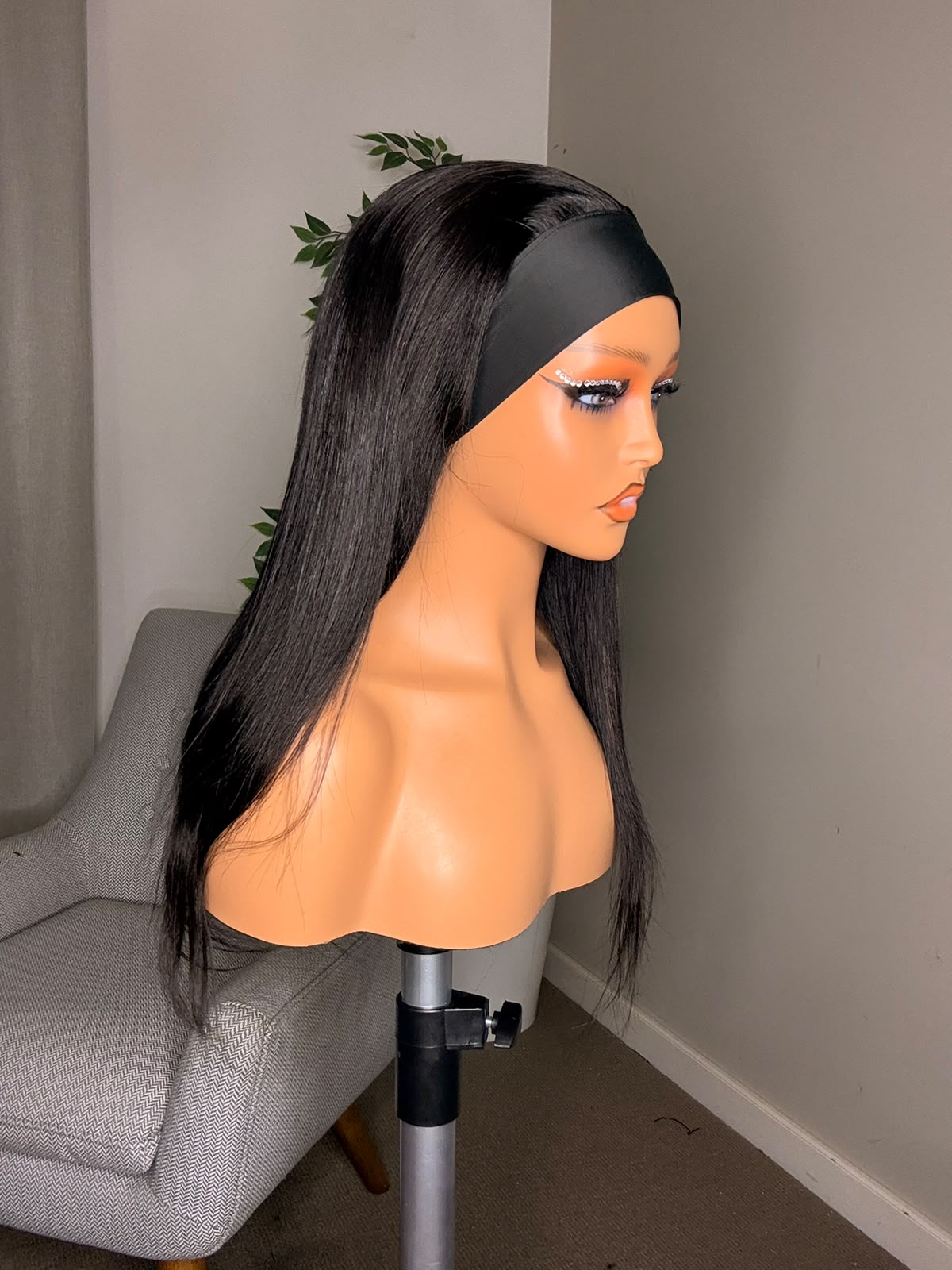 Headband Wig – 100% Human Hair Wear & Go