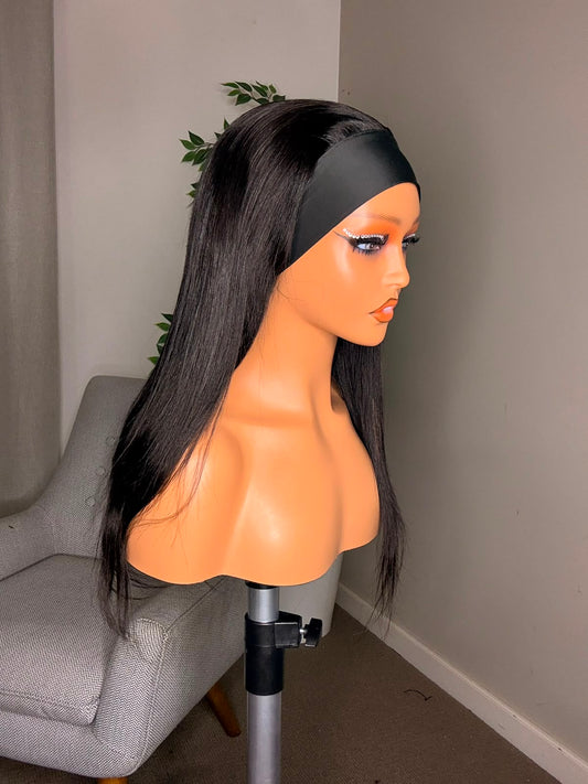 Headband Wig – 100% Human Hair Wear & Go